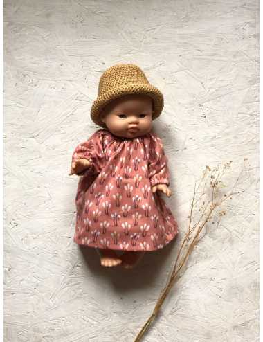 Vêtements pour poupées Minikane 34 cm | robe à fleurs