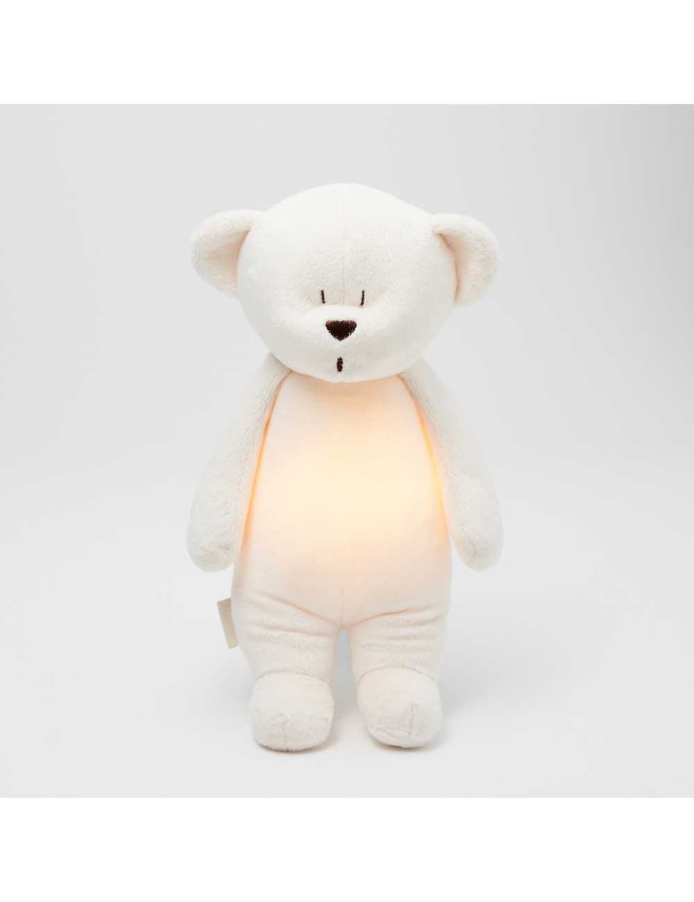 Moonie humming bear with a lamp | Cream | NEW