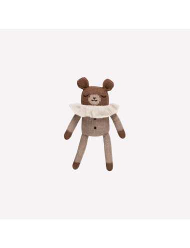 Teddy knit toy | Oat pyjamas