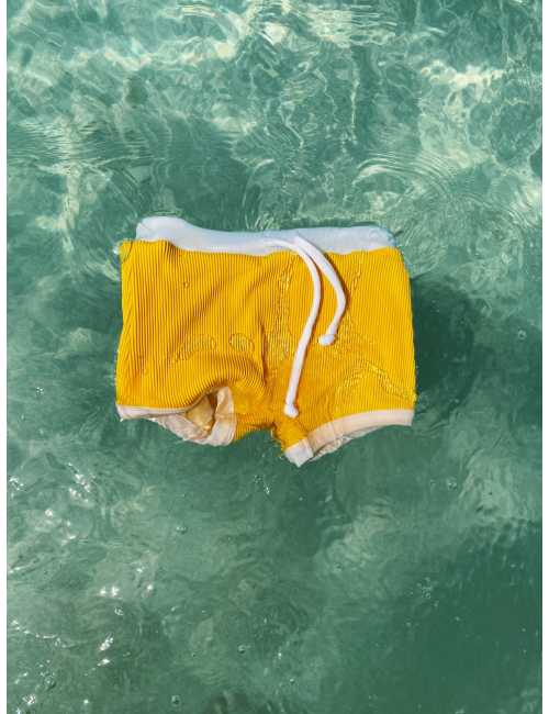 UV-protective swim shorts UPF 50+ | yellow