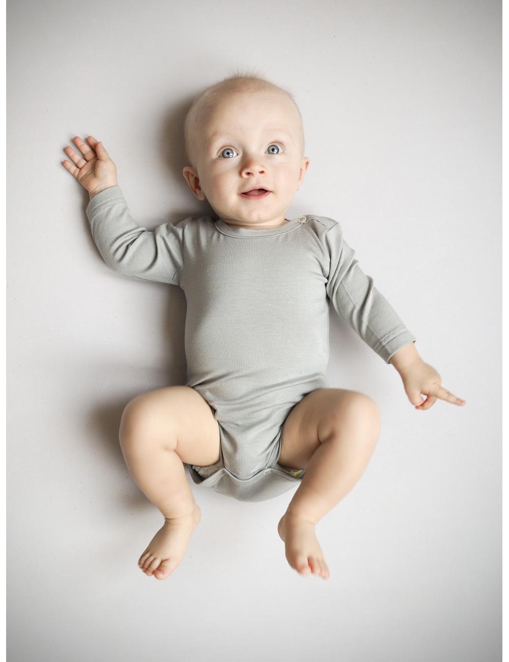 Baby long-sleeve bodysuit | greytest