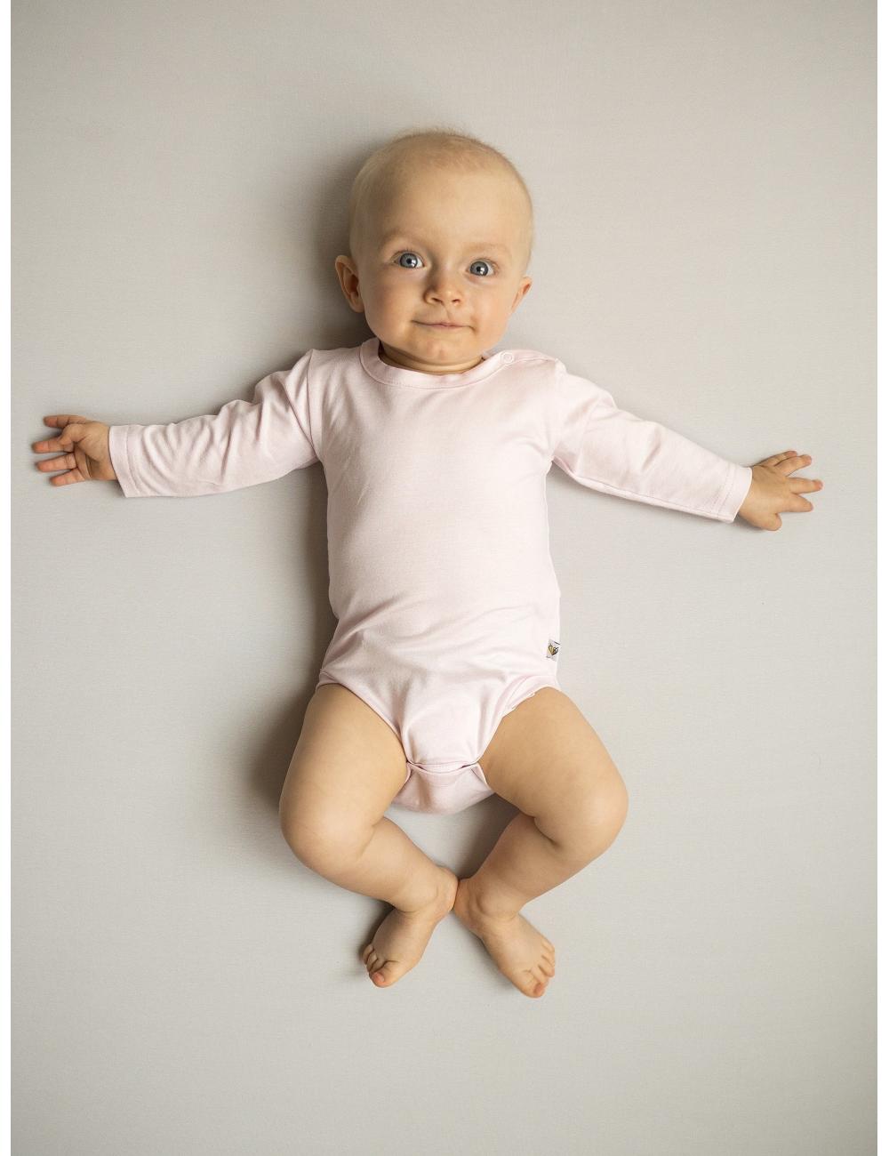Baby long-sleeve bodysuit
