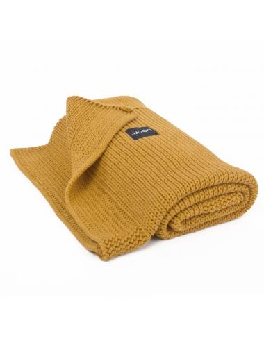 Couverture pour bébé en tricot | miel