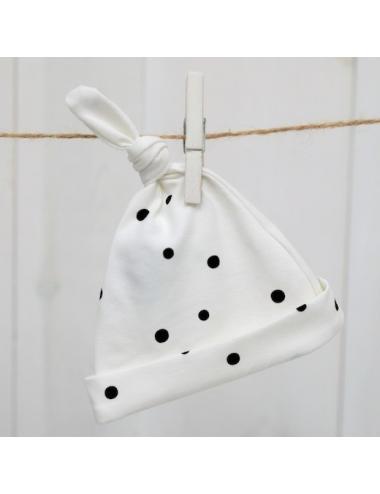 Baby hats 2-pack | white and black